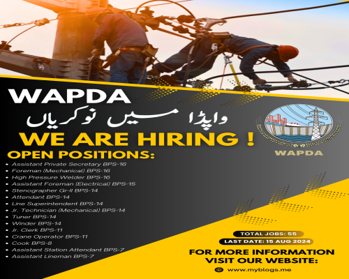 Pakistan Water & Power Development Authority (WAPDA) Jobs 2024