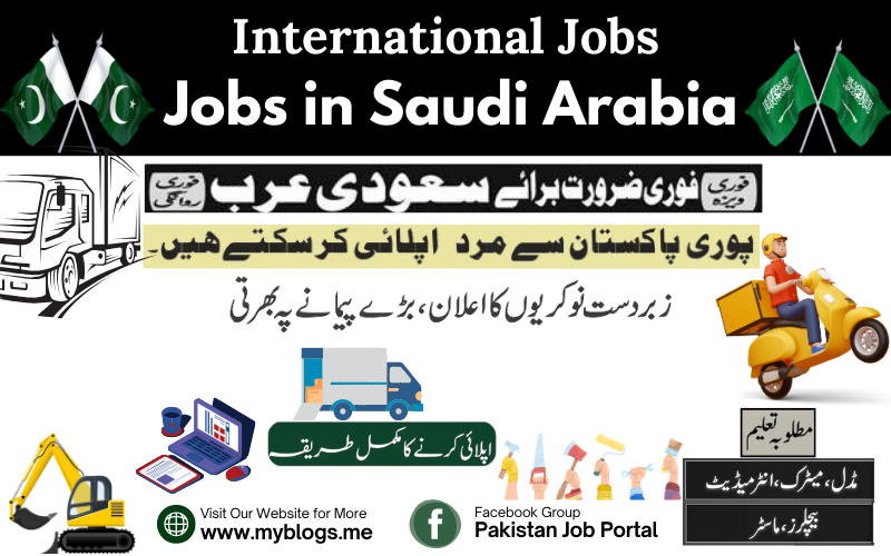 Jobs in Saudi Arabia 2024